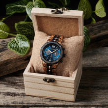 Montre en bois homme - Vague d'Azur
