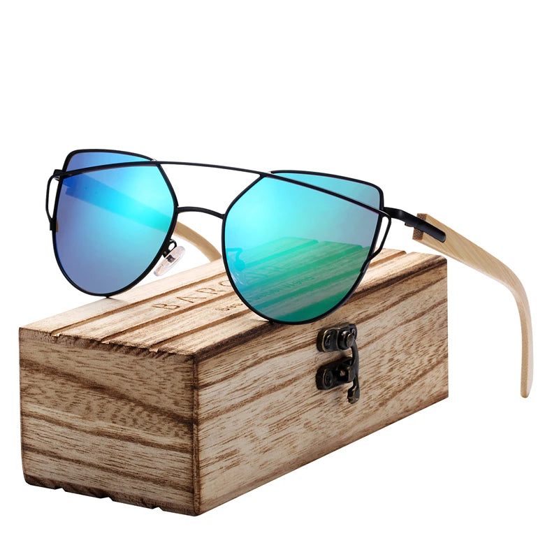 Lunettes de soleil branches en bois - Los Angeles Surfing