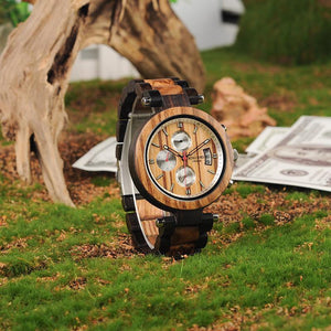 Montre en bois - Racer - Montre | Terre du Bois