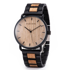 Montre en bois - Charme Urbain