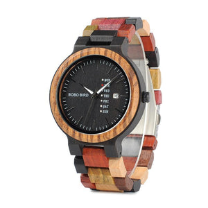 Montre en bois - Pacifique - Montre | Terre du Bois