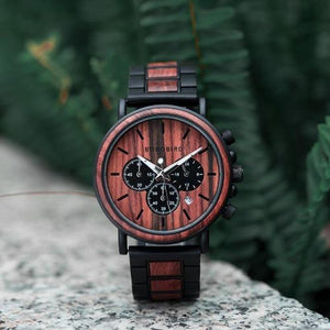 Montre en bois - La Nouvelle-Orléans