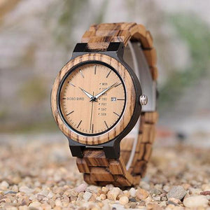 Montre en bois - Sahara - Montre | Terre du Bois