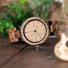 Montre en bois - Sahara - Montre | Terre du Bois