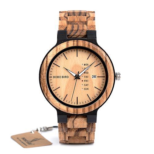 Montre en bois - Sahara - Montre | Terre du Bois