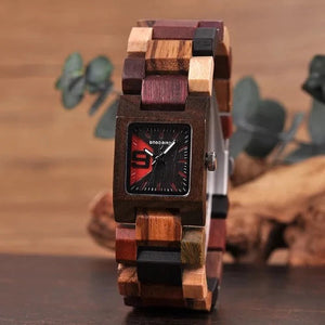 Montre en bois femme - Aube Céleste