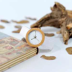 Montre en bois femme - Étoile Filante