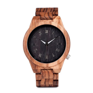 Montre en bois homme - Lueur de Nuit