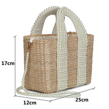 Sac à main en paille à bandoulière - Annabelle