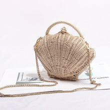 Sac à main en rotin à bandoulière - Evelyn