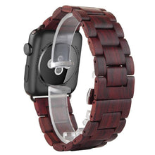 Bracelet Coque Apple Watch en bois - Marron foncé - Accessoires | Terre du bois