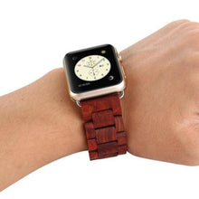 Bracelet Coque Apple Watch en bois - Marron foncé - Accessoires | Terre du bois