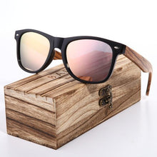 Lunettes de soleil branches en bois - Amsterdam