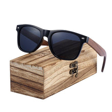 Lunettes de soleil branches en bois - Chaplin