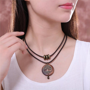 Pendentif en bois - Arbre & Éternité - Accessoires | Terre du Bois