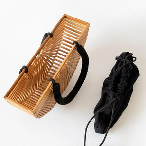Sac à main en bambou à bandoulière - Philippine