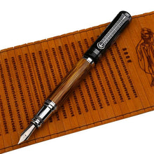 Coffret luxe stylo plume en bois calligraphie - Confucius