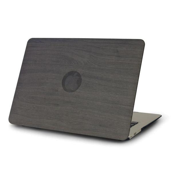 Coque MacBook en bois - Noir Horizon - Accessoires | Terre du bois