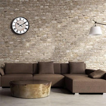 Horloge en bois 30x30cm - Design et moderne | Blanche - Accessoires | Terre du bois