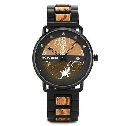 Montre en bois - Arctica Earth